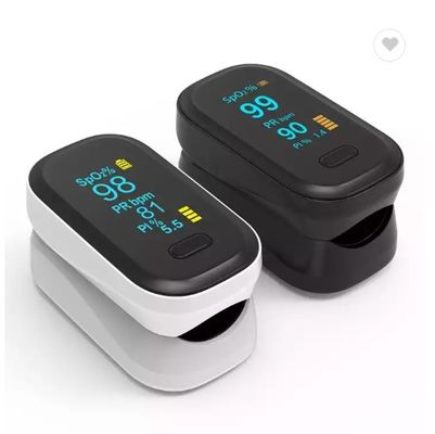 手持ち型のデジタル酸化濃度計指の酸化濃度計Spo2 Oledのスマートな指先の脈拍の酸化濃度計