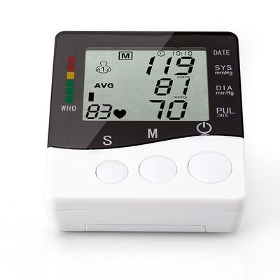 LCDデジタルの腕の血圧の袖口のデジタルOEM ODM BPのモニターの甲革