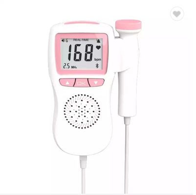 ポケット ドップラー胎児の携帯用赤ん坊の心拍数は超音波胎児のドップラーを監察する