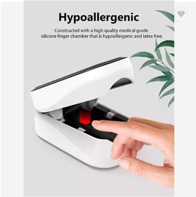 手持ち型のデジタル酸化濃度計指の酸化濃度計Spo2 Oledのスマートな指先の脈拍の酸化濃度計