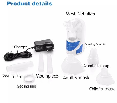 世帯の口のマスクのアダプターが付いている大人の子供のInhalator機械便利な超音波噴霧器