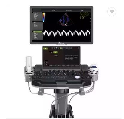 第2 3D 4Dのエコー心電図検査の心臓トロリー エコー色のドップラー超音波機械