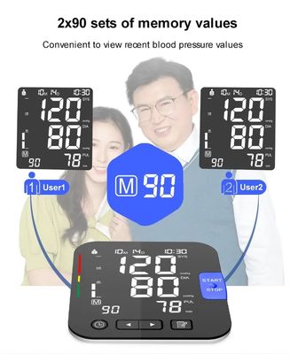 自動腕の声のデジタルBp点検機械医学の血圧Bpのモニター