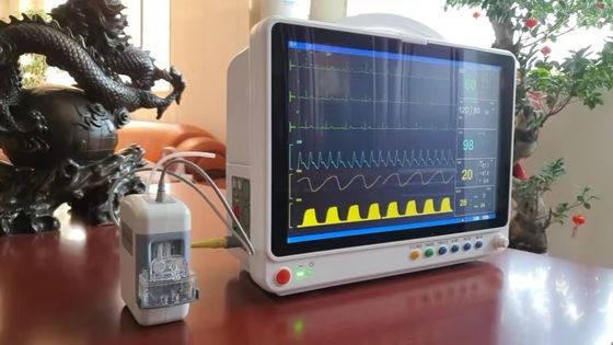 徴候の忍耐強いモニター15インチのMultiparameter医学ICUの枕元Nibp SPO2 Ecg