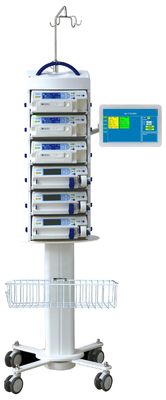 3.5 インチ カラースクリーン IV ドックステーション HIS システム付きの医療注射器ポンプ