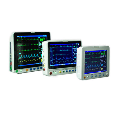 8 Etco2 MultiparaのモニターICUの枕元が付いているインチ7変数新生児の忍耐強いモニター