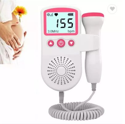 超音波心拍の探知器のモニターの家の妊娠の妊娠した胎児の心拍ドップラー